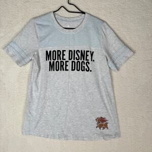 Disney Parks T shirt Womens L More Dogs Lady & The Tramp